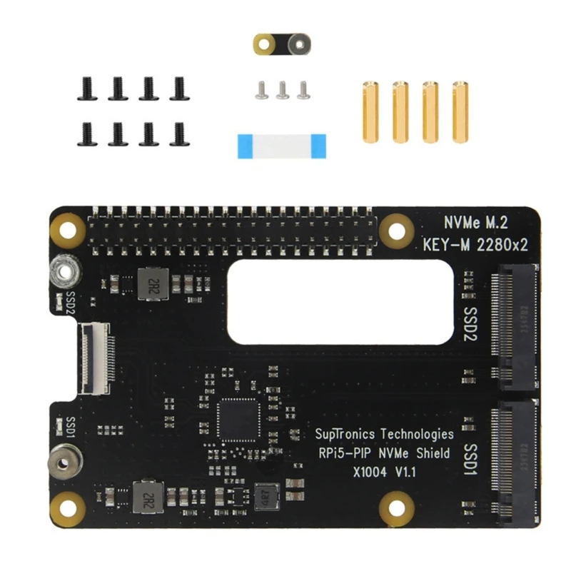 Bảng mở rộng SSD đôi PCIe sang NVMe để truyền nhanh ổ cứng 2x2280