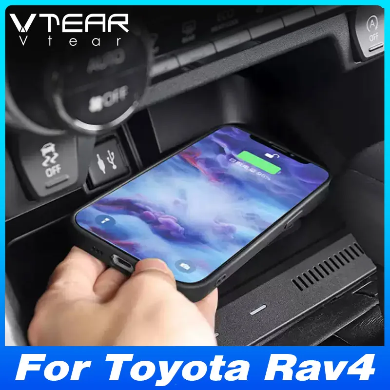 

For Toyota Rav4 XA50 (2019-2025) Wireless Car Charger - Fast Charging Mobile Phone Panel Adapter | Modification Accessory