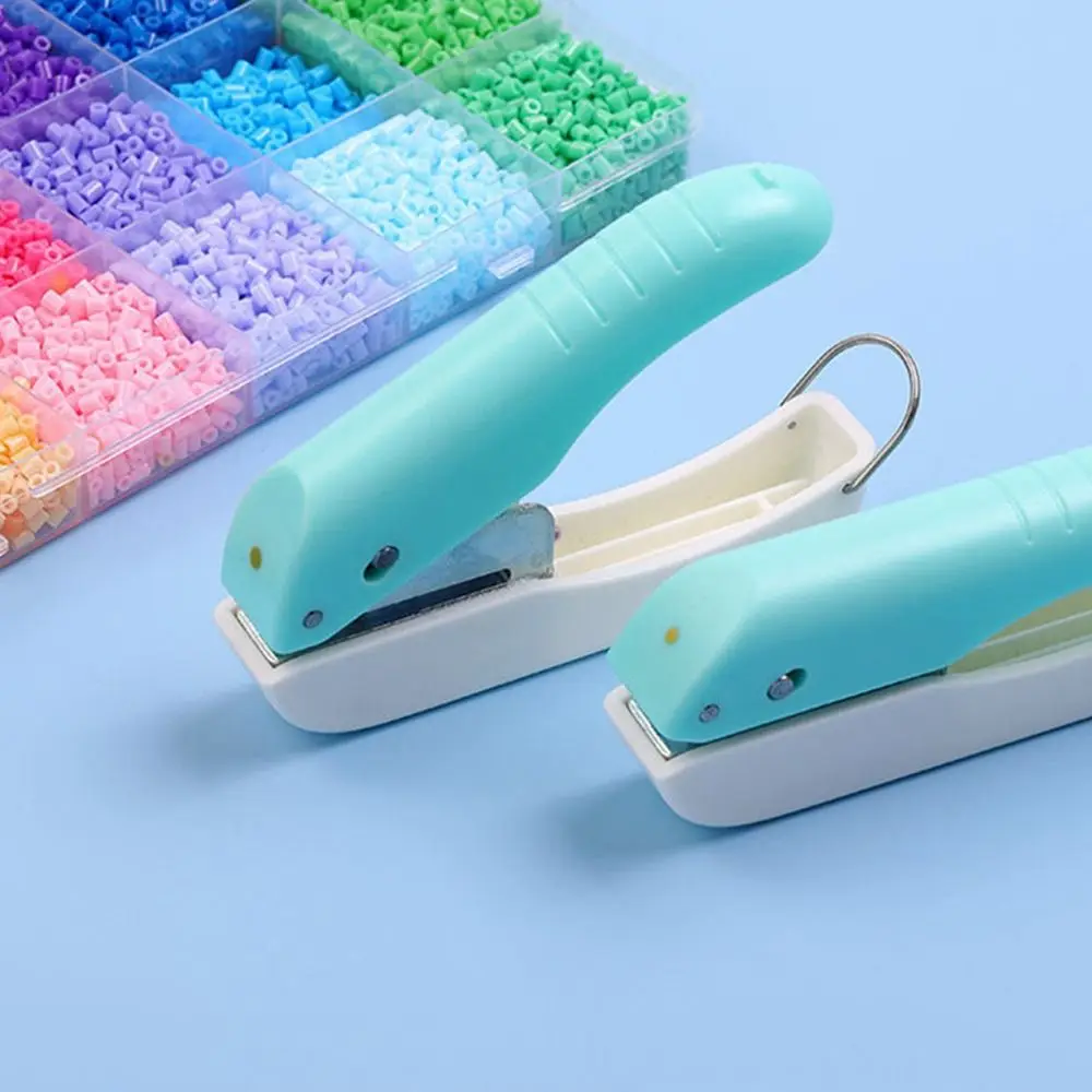 Multi-functional Mini Hand Hole Puncher Plastic DIY Scrapbook Perler Bead Hole Punching Embossing Tool Aperture 1.5-6mm