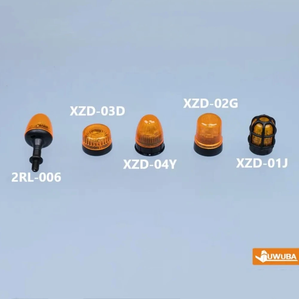 LED RC 360 Degree Rotating Lamp For 1/14 Tamiya RC SCANIA 770S BENZ VOLVOO Warning Light Dump Truck Remote Control Toy DIY Parts