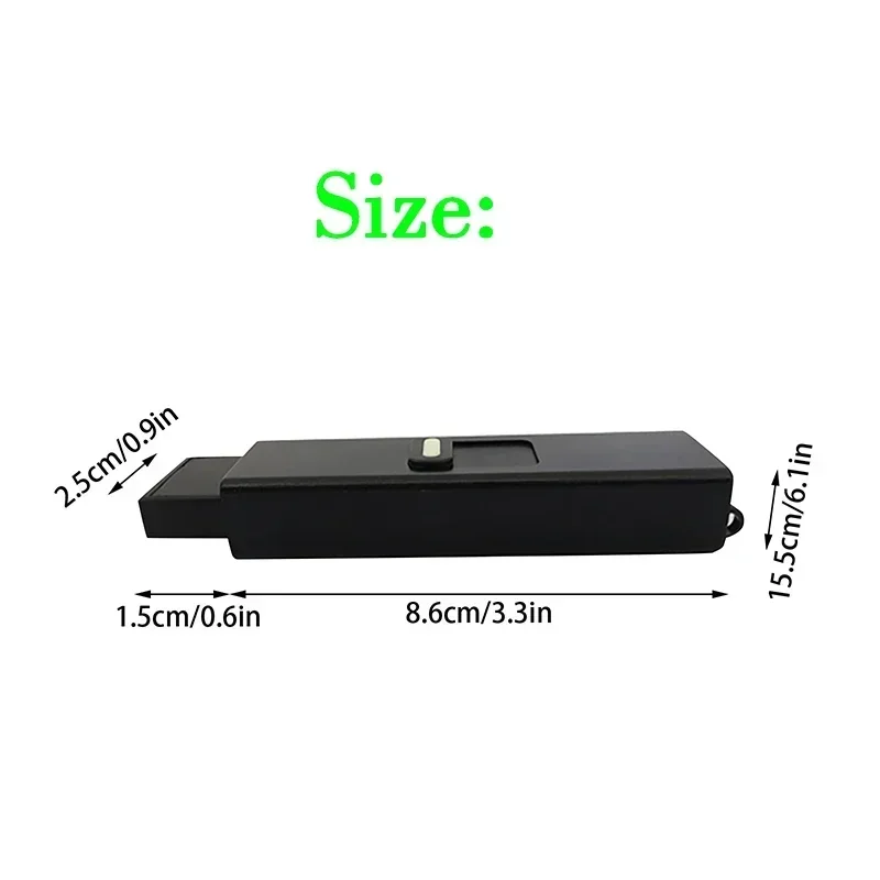 Mini Portable Rechargeable Flashlight for Outdoor Use, Safety Protection for Women