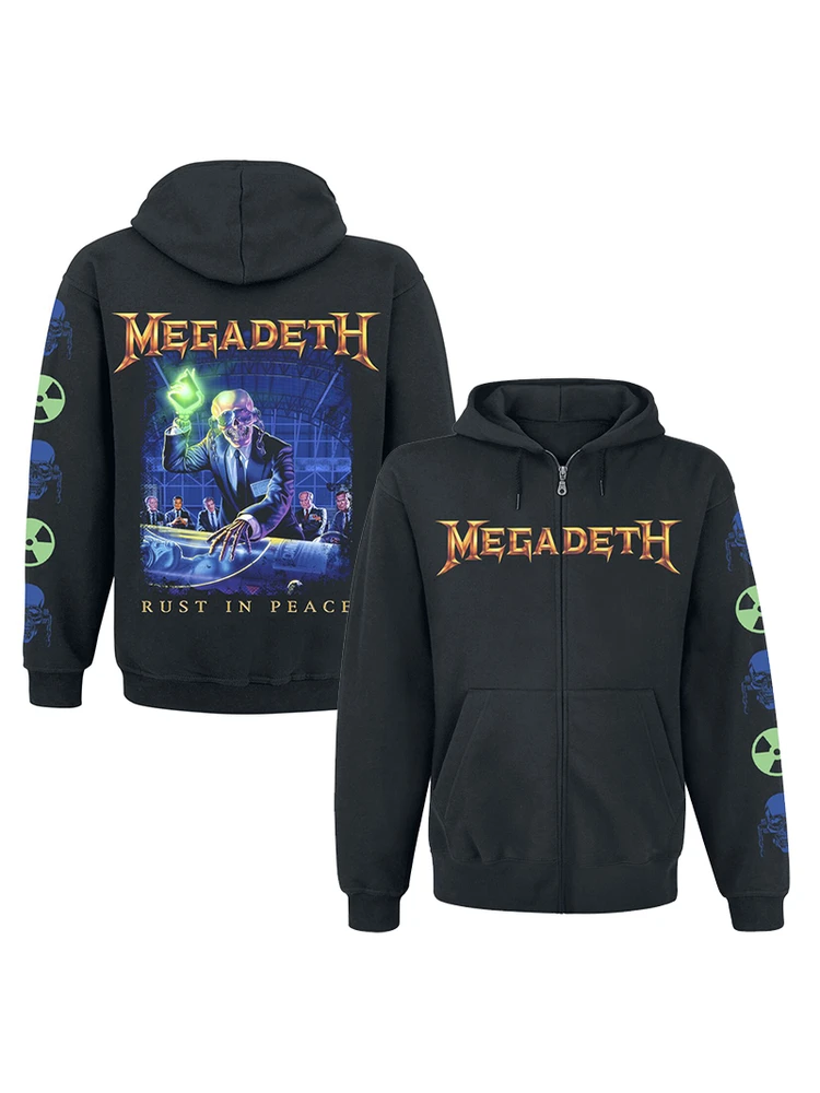 

Мужская утепленная толстовка на молнии с капюшоном в стиле рок-н-ролл, уличная одежда, осенне-зимний повседневный хлопковый пуловер