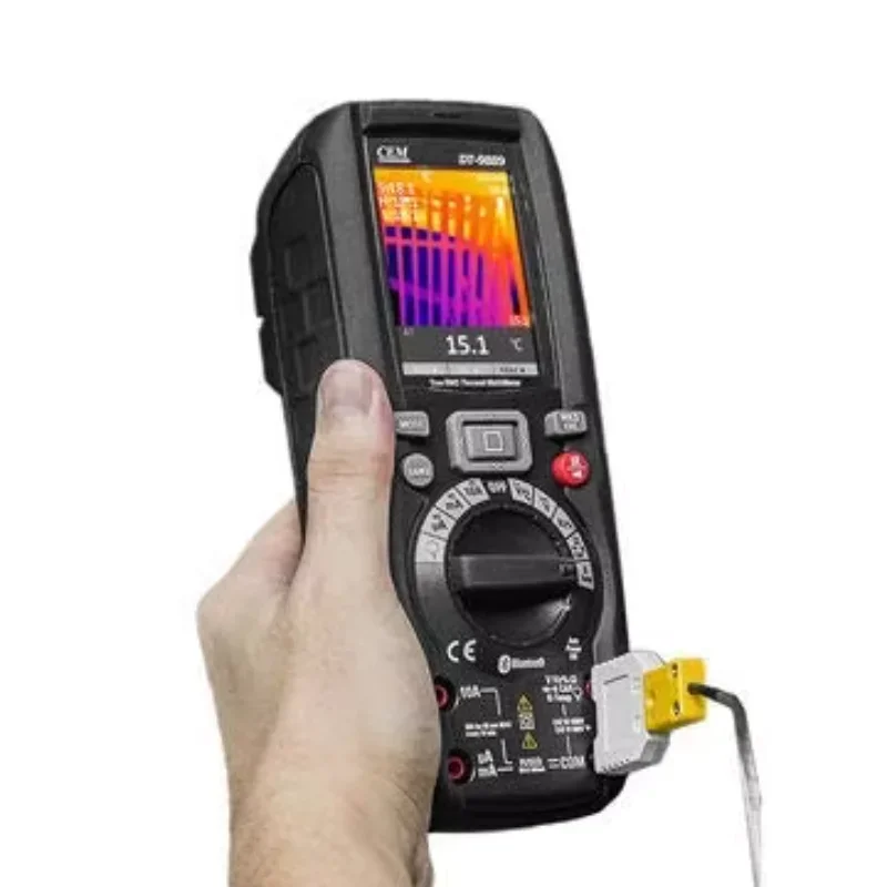 Professional True RMS Industrial Digital Multimeter with Infrared Thermal Imager