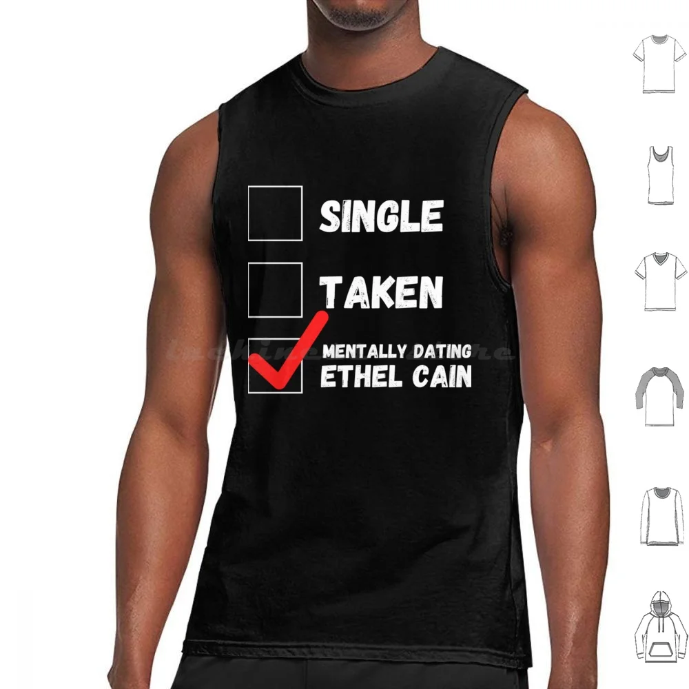 Mentally Dating Ethel Cain Tank Tops Print Cotton Ethel Cain Ethel Cain Tour Ethel Cain Concert Ethel Cain Concerts Ethel