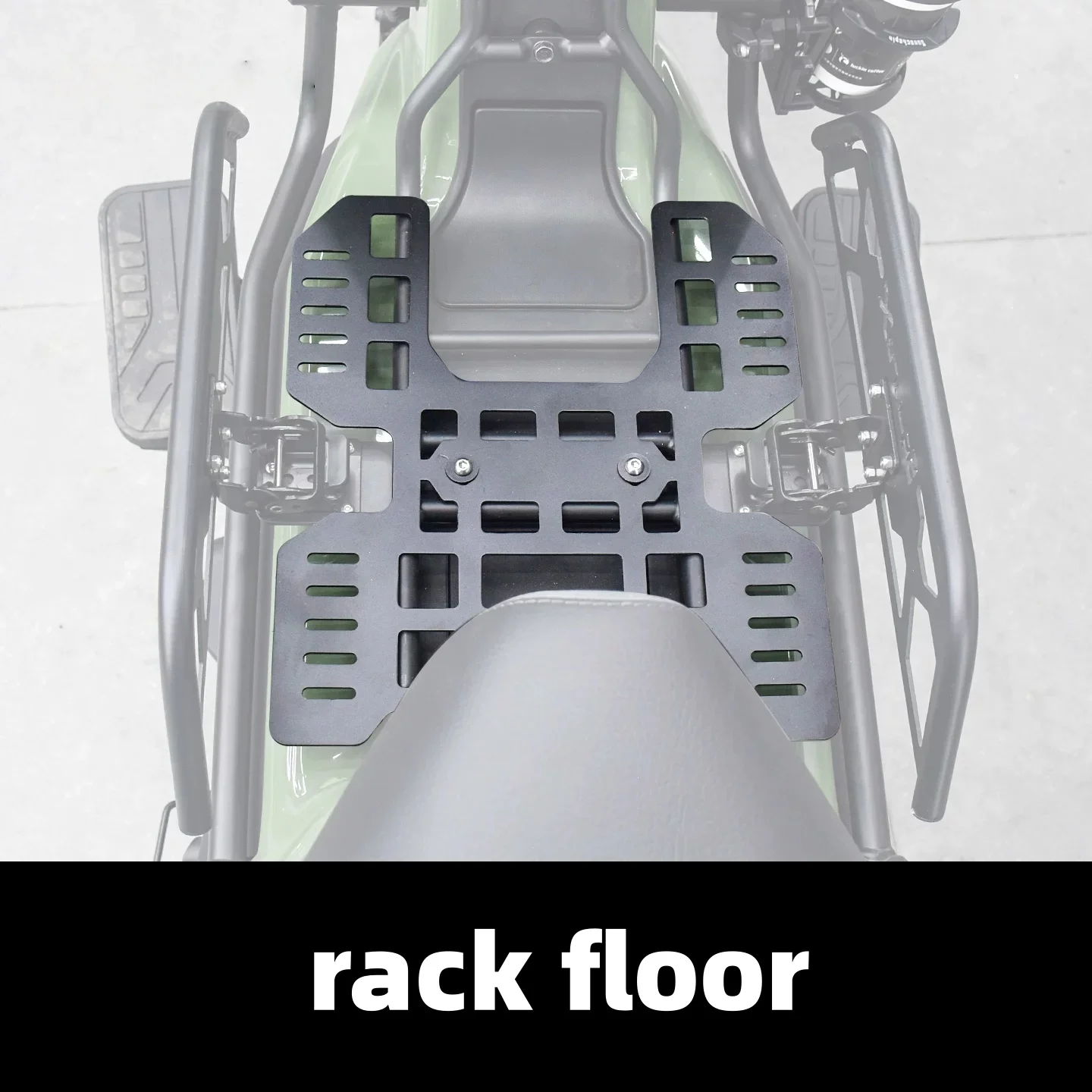 For  Square X125, multi-function center storage rack, folding curved beam bracket, scooter carrying accessories