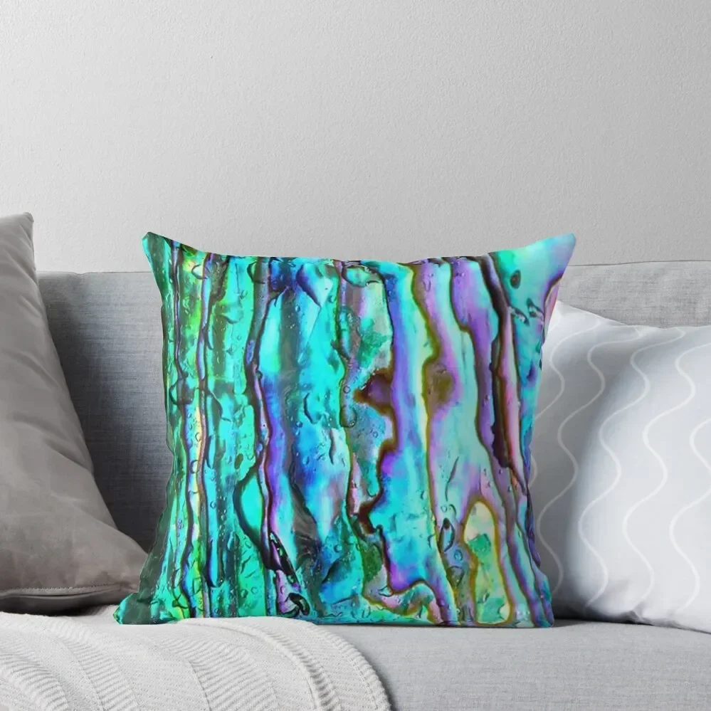 Abalone Shell Throw Pillow Plaid Sofa Pillow Case Christmas Sitting Cushion pillow