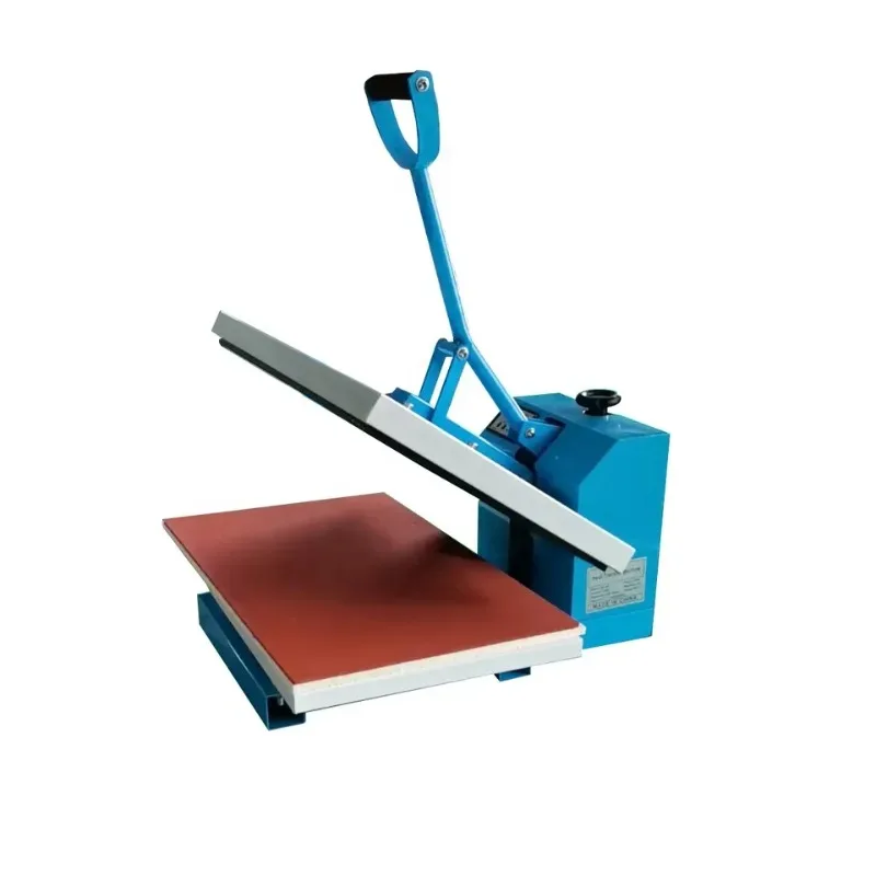 

Factory wholesale 38x38/40x50/40x60/60x80 handle heat transfer sublimation press machine for printer