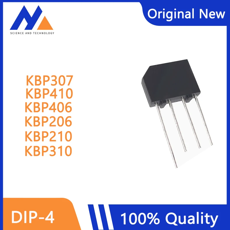 10PCS/LOT KBP307 KBP410 KBP406 KBP206 KBP210 KBP310