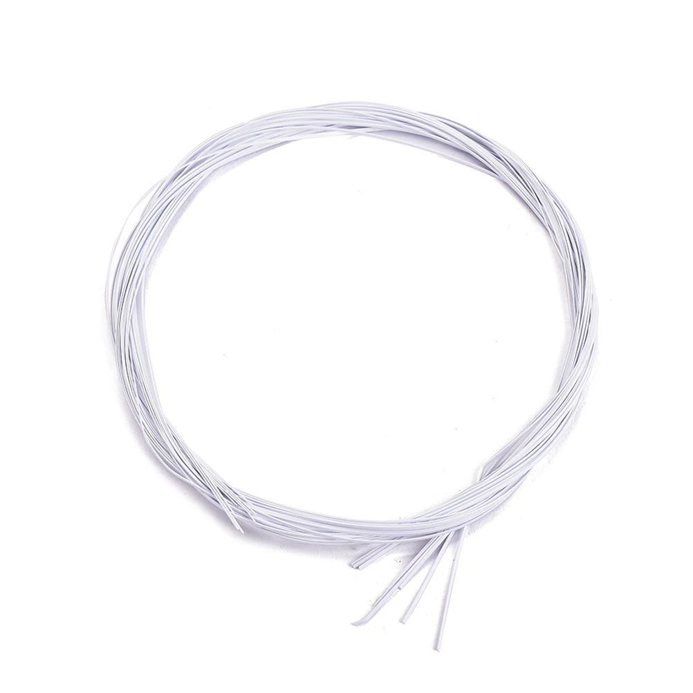 

10 Pcs White Guitar Refurbishment Accessories Component Building Binding