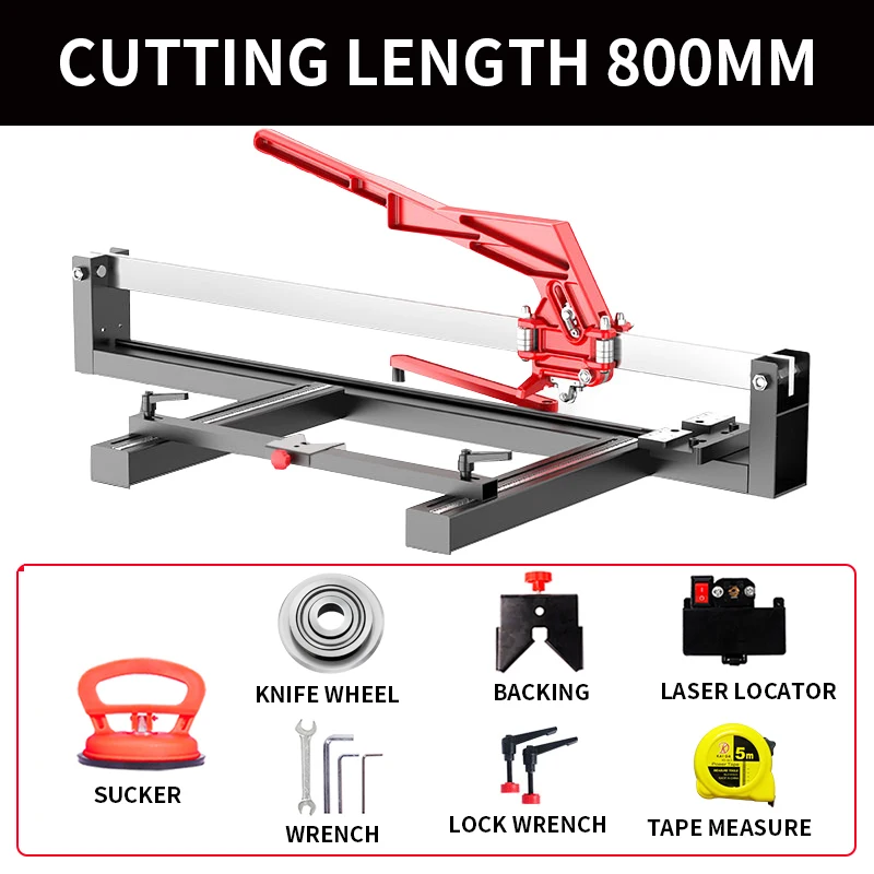 Tile Cutting Machine Manual Push Knife Broach Floor Tile Cutting Machine Multi-functional Tile Solid Steel 3021 Push Knife