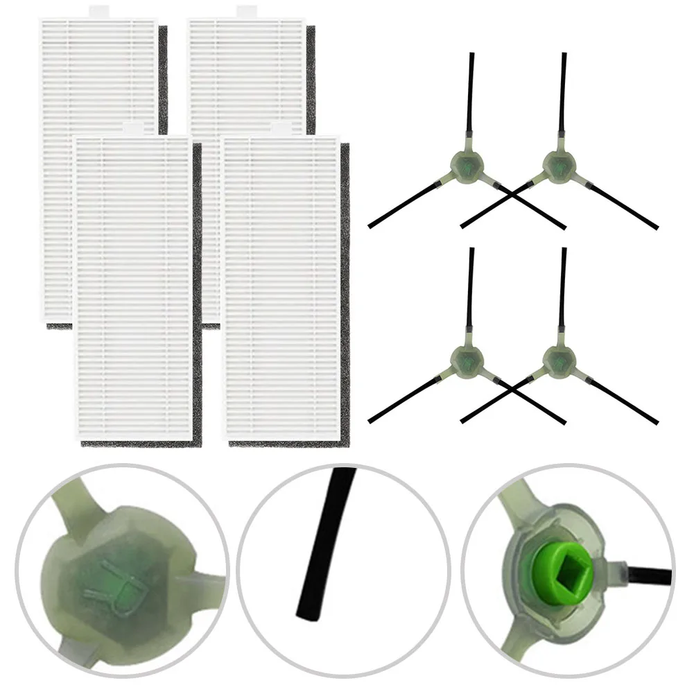 Accessories HEPA Filter Side Brush For Lefant M2 Pro, M2S Pro Vacuum Cleaner Cleaning Tools Home Appliance Parts