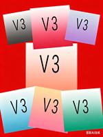 2025 New model blind box V3 series teddy vinyl basic toy anime character mystery surprise box keychain gift available Plush toy