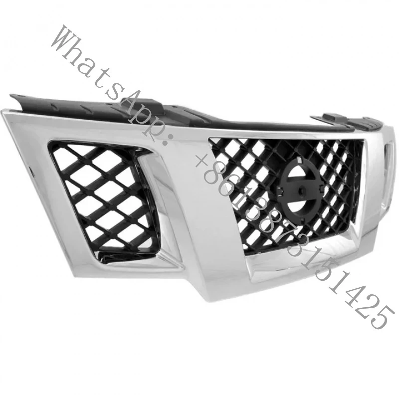 Suitable 2008-2015 Navara D40 Black Front Grille Anti Scratch Radiator Panel Offroad Exterior Upgrade Accessories