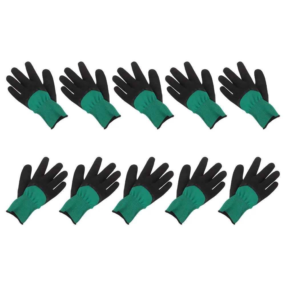 5Pairs Animal Handling Gloves Anti-Bite Scratch Resistant Secure Grip Flexible Five Finger for Small Pets Hamster Bird Squirrel