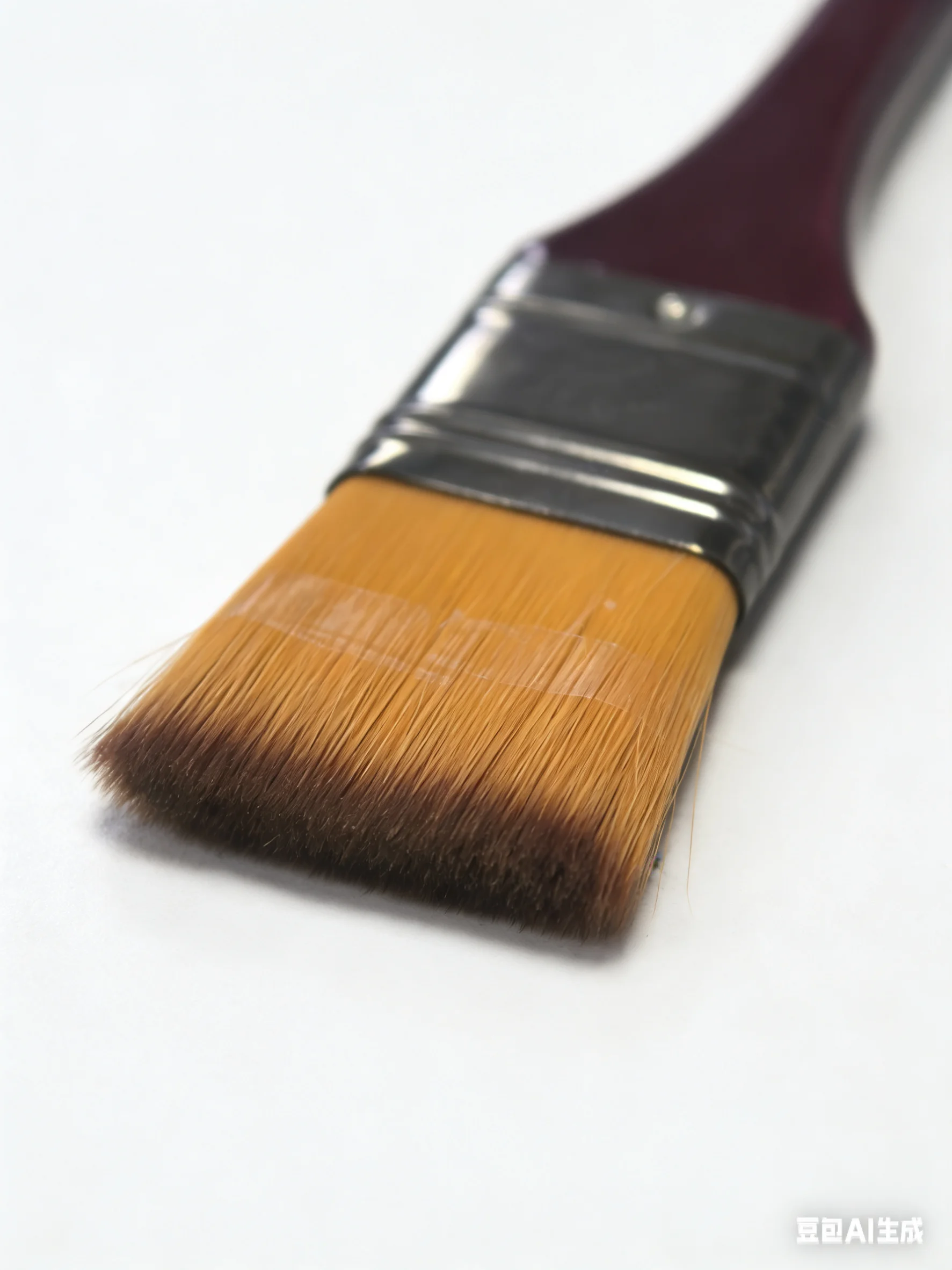 5Pcs/Set Flat Nylon Hair Oil Painting Brush Acrylic Oil Paint Brush Scrubbing Brushes Art Supplies