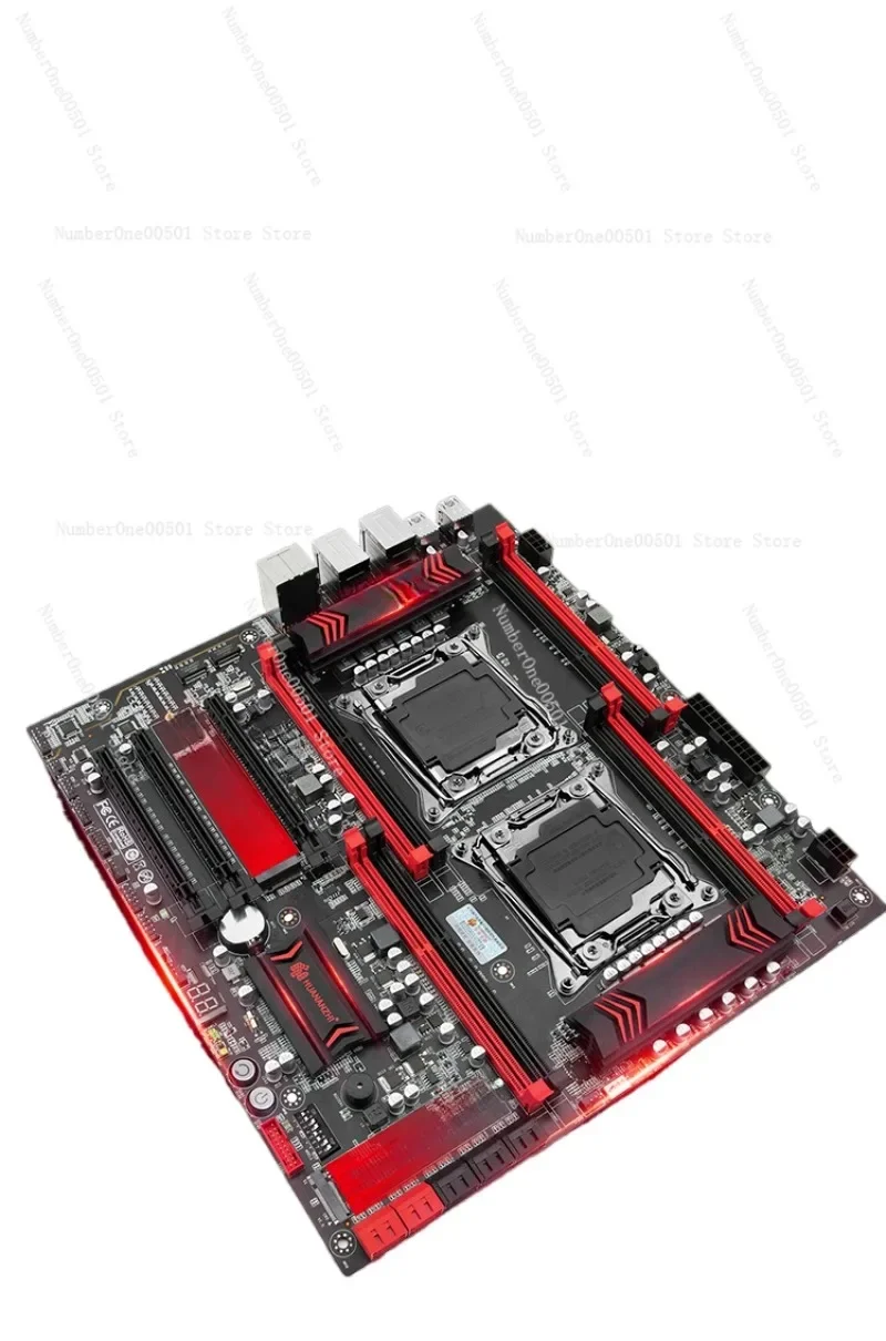 X99-F8D/F8DPLUS/T8D/8D4 two-way main board design rendering game multi-open computer