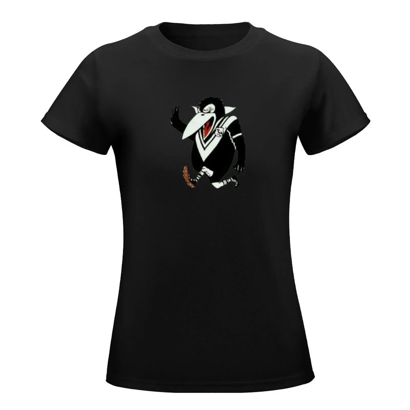 Western Suburbs Magpies Retro T-Shirt quick drying summer tops animal prinfor clothes for Women