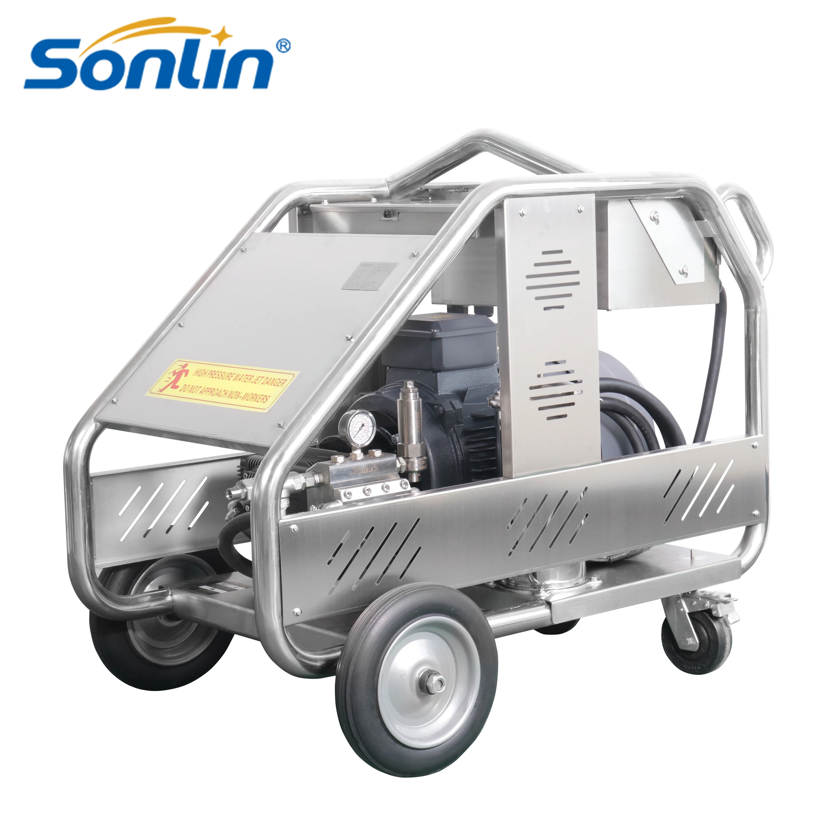 800 Bar 11600 PSI 30kw 20lpm Ultra High Pressure Powerful Heavy Duty Pressure Washer Sewer Ship Pressure Cleaner