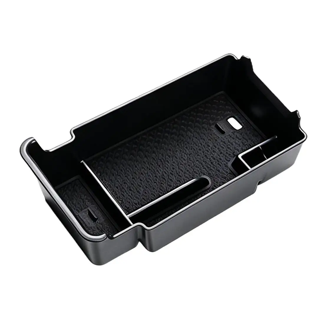 Center Console Armrest Storage Box Organizer Black Plastic Fit For Buick Envision 2021 2022 2023 2024 2025