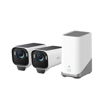 eufy Security eufyCam S3 Pro Add-on Cam, Solar Camera Outdoor Wireless, MaxColor Night Vis