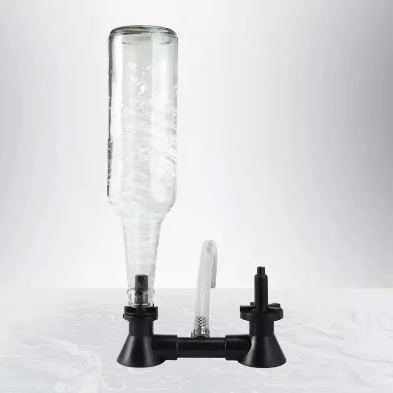 Bottle & Carboy Washer, Double Blast Beer Bottle Washer, Wine Rinser Bottle Cleaning Tools for Beer Brewing Summer Cleaning