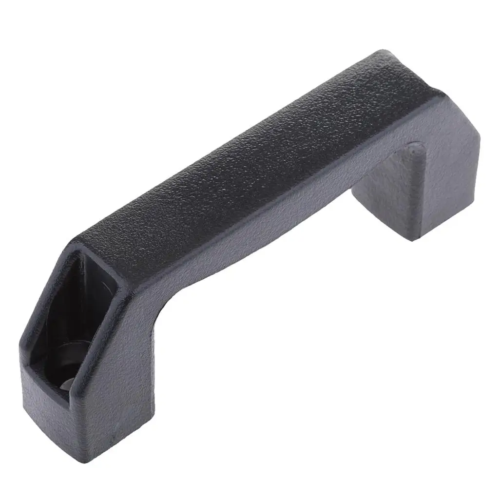 Black Plastic Cabinet Handle Kitchen Cupboard Door Pull for Marine RV Home