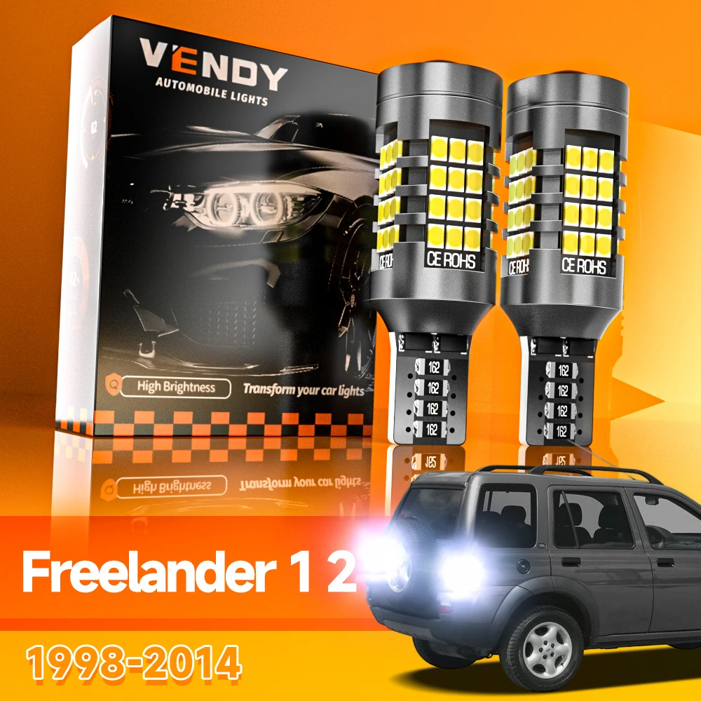 2 peças para land rover freelander 1 2 1998-2014 led luz reversa lâmpada de backup 2006 2007 2009 2010 2011 2012 2013 acessórios canbus