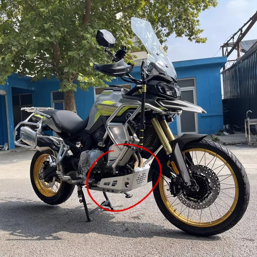 Per VOGE DS900X piastra di protezione inferiore del motociclo piastra di protezione ad alta resistenza parti modificate piastra di protezione inferiore spessa 4 mm