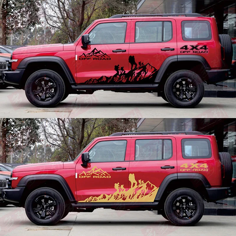 Décalcomanies de couleur de taille de carrosserie tout-terrain modifiées, autocollants de voiture de réservoir 300, autocollants décoratifs personnalisés, autocollants de camionnette