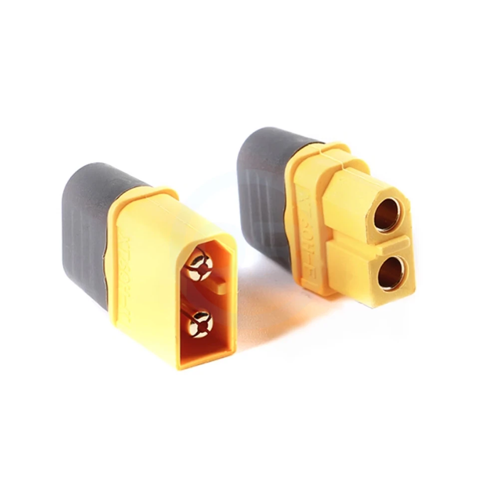 XT60H-F XT60H-M (Female/Male) Lithium Battery Pack Charging Interface Cable Connector Battery Plug Connector (1 Piece)