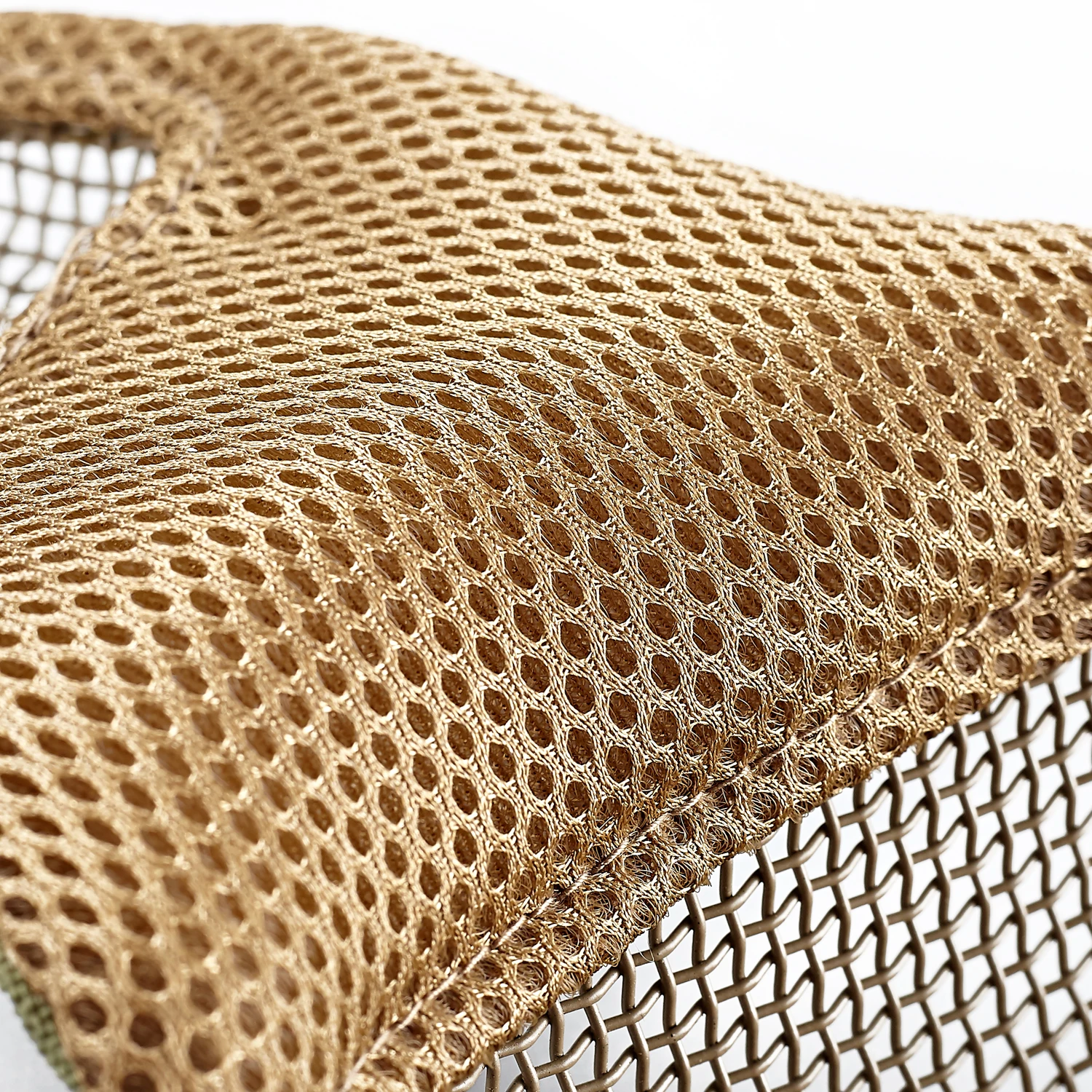 نصف قناع شبكي فولاذي تكتيكي - معدات حماية للصيد في الهواء الطلق، غطاء وجه آمن لكرات الطلاء، شبكة معدنية خفيفة الوزن ومتينة #3