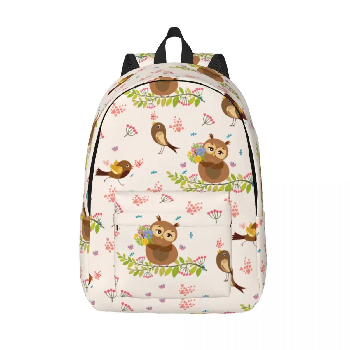 

Cute Romantic With Owl Backpack Unisex Travel Bag Schoolbag Bookbag Mochila