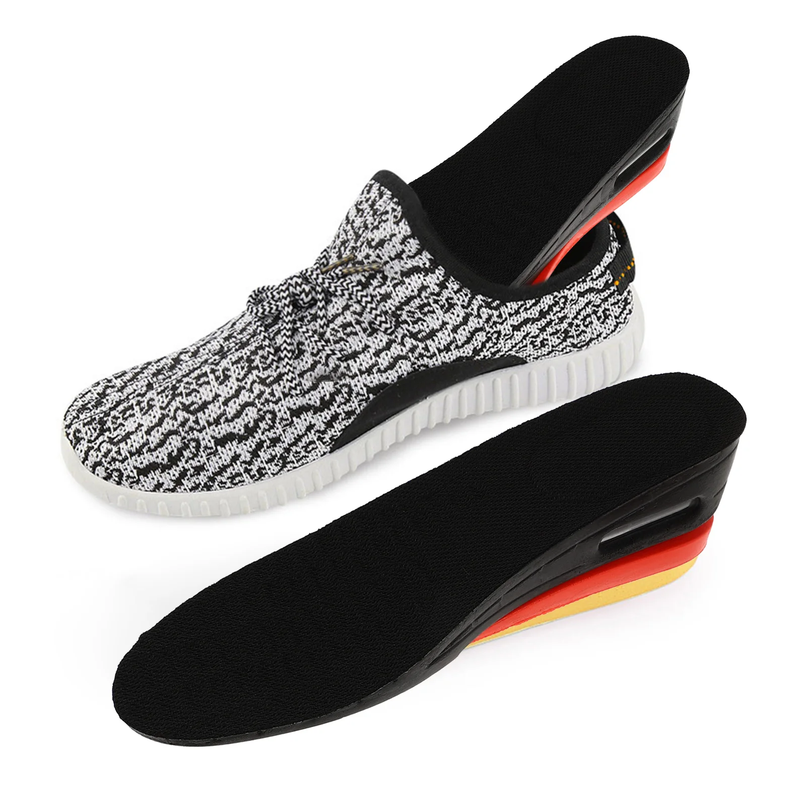 

Height Increase Insole 5Cm Trim To Fit Shoe Inserts Removable Sole Air Cushioned Height Shoe Pads For Weddings Events Foot