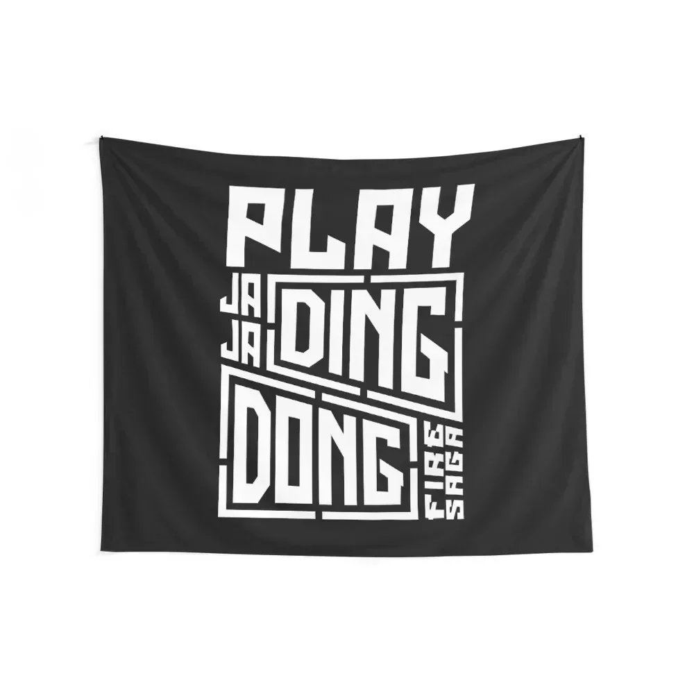 Retro Fire Saga Play Ja Ja Ding Dong Song Awesome For Movie Fan Tapestry Home Decoration Room Design Tapestry