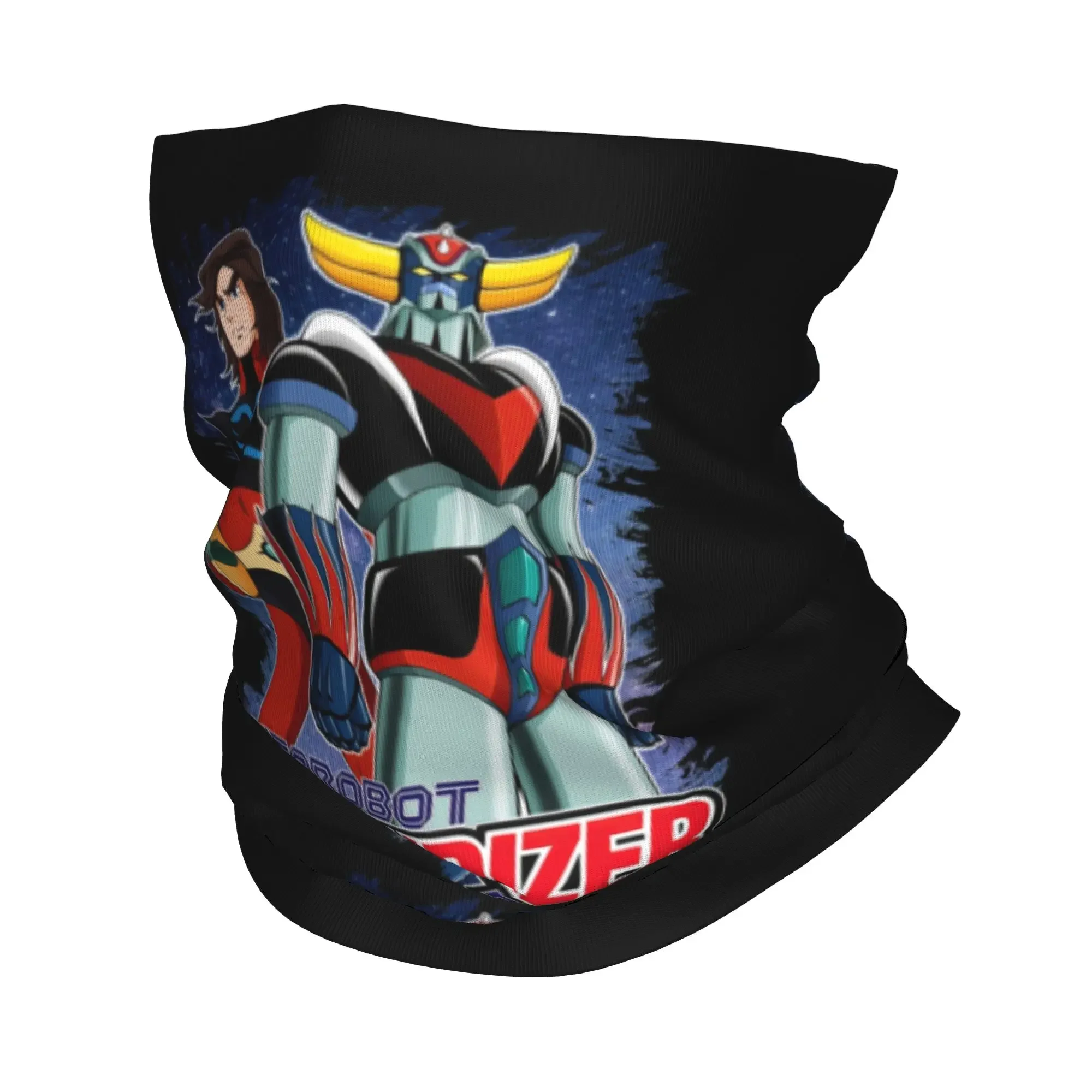 New Goldorak Grendizer Actarus Bandana Winter Neck Warmer Men Windproof Wrap Face Scarf for Ski UFO Robot Goldrake Gaiter Headba