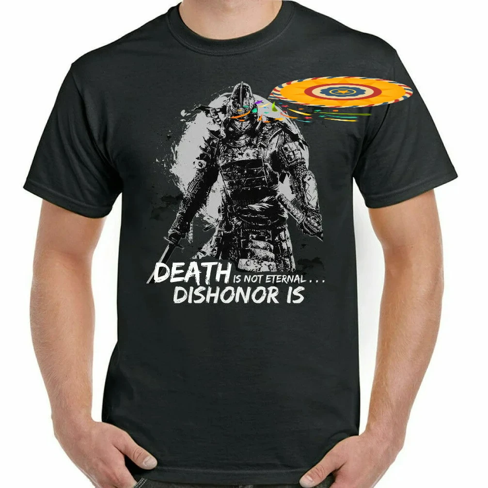 Death Is Not Eternal MMA Samurai Fighting Fitness Training T Shirt Short Sleeve Casual 100% Cotton O-Neck Summer Mens T-shirt