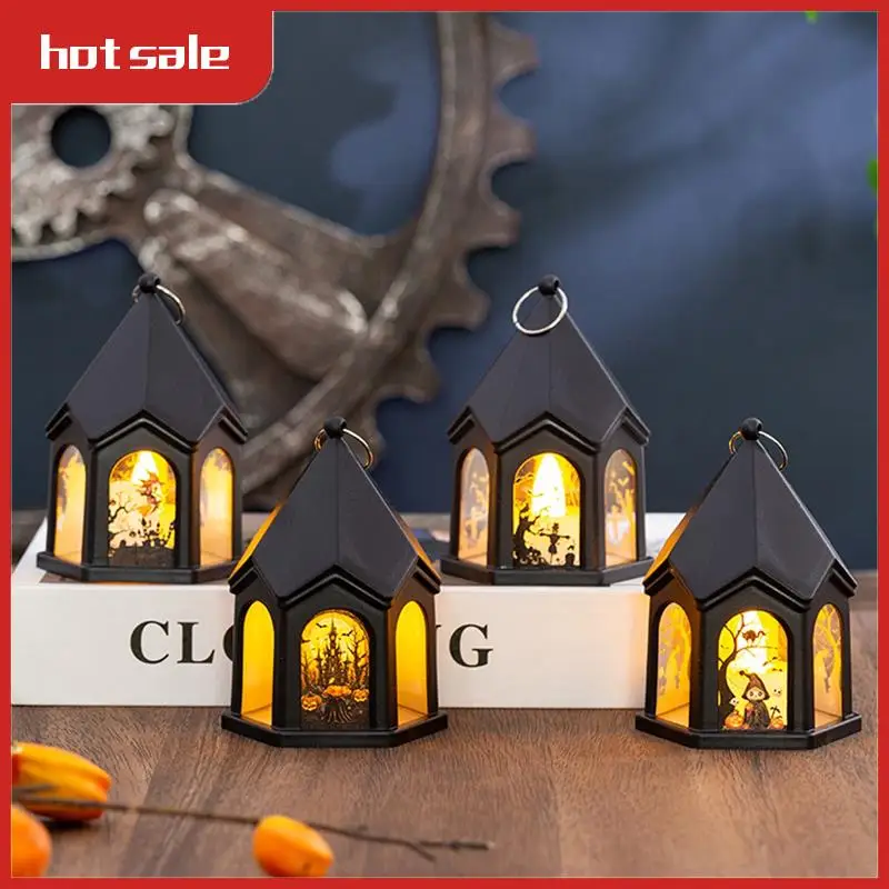 

A33R-5PCS Halloween Handheld Lamp Halloween Night Lights Halloween Lanterns Vintage Decor Light Halloween Night Lights