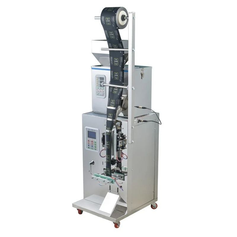 

Automatic medicinal material granule bag packing machine, quantitative filling machine, rice metering, weighing and packaging
