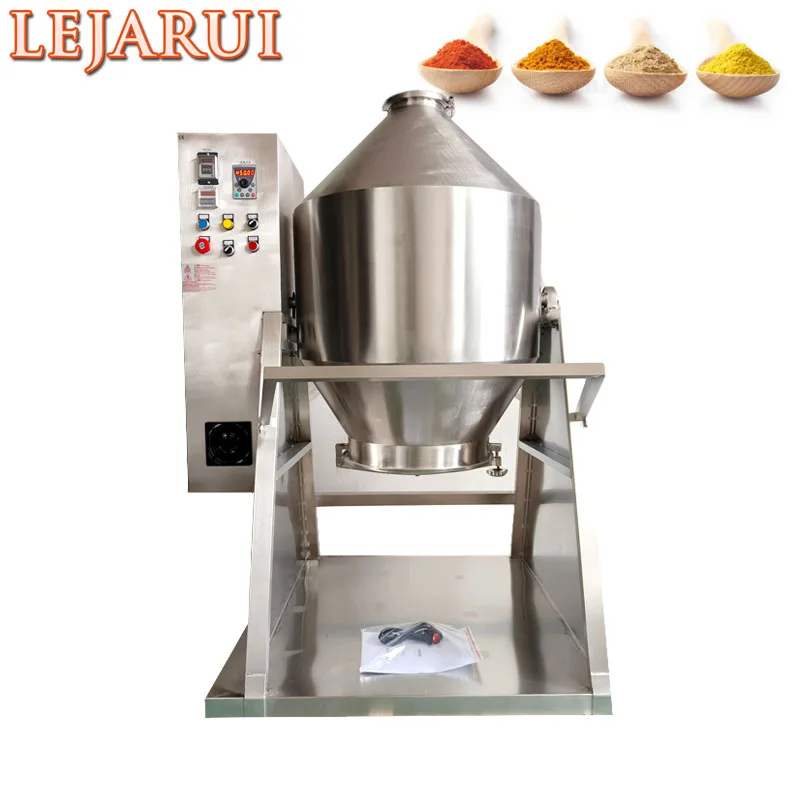 Automatic Dry Powder Rotary Drum Mixer Blender Milk Powder Mixing Machine