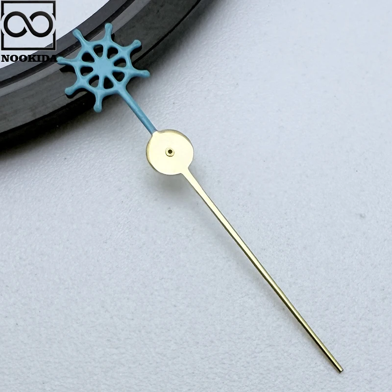 NOOKIDA аксессуары для часов с рулем, секундные стрелки, 12,5 мм, золотые/серебряные/серые часы, запасные части для механизма NH35/NH36/4R/7S