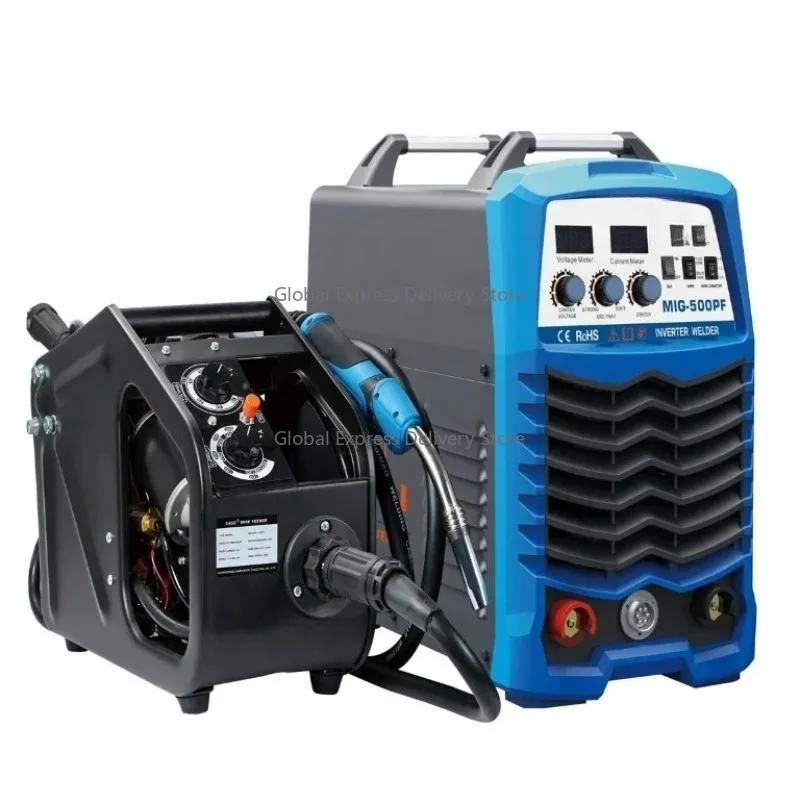 

IGBT Technology MIG-500PF Three Phase Shield MIG Welder Inverter Arc Welder