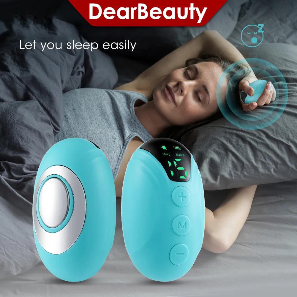 Handheld Sleep Aid Device Relieve Insomnia Instrument Help Sleep Night Anxiety Therapy Relaxatio Pressure Relief Sleep Device