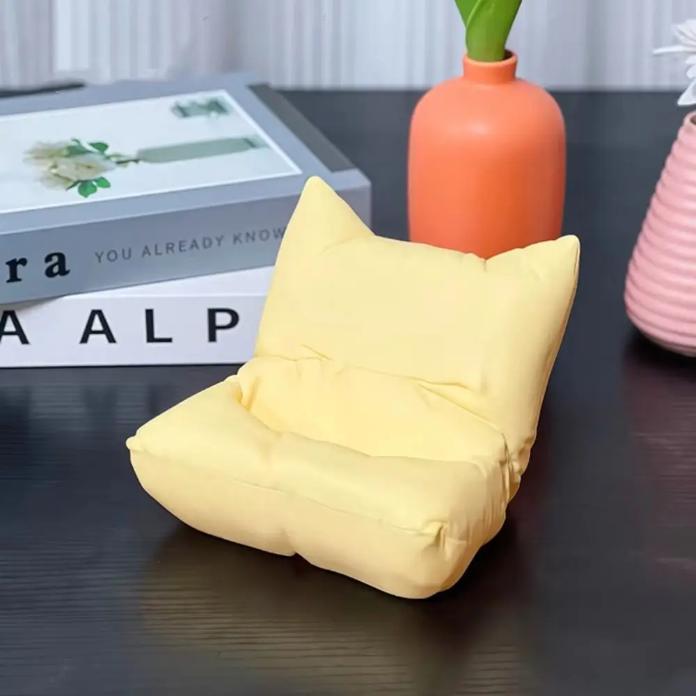 Ladegerät Loch Sofa Telefon Halter Mobile Ständer Macaron Farbe Telefon Halterung Kawaii Multifunktionale Stuhl Telefon Rack Film TV