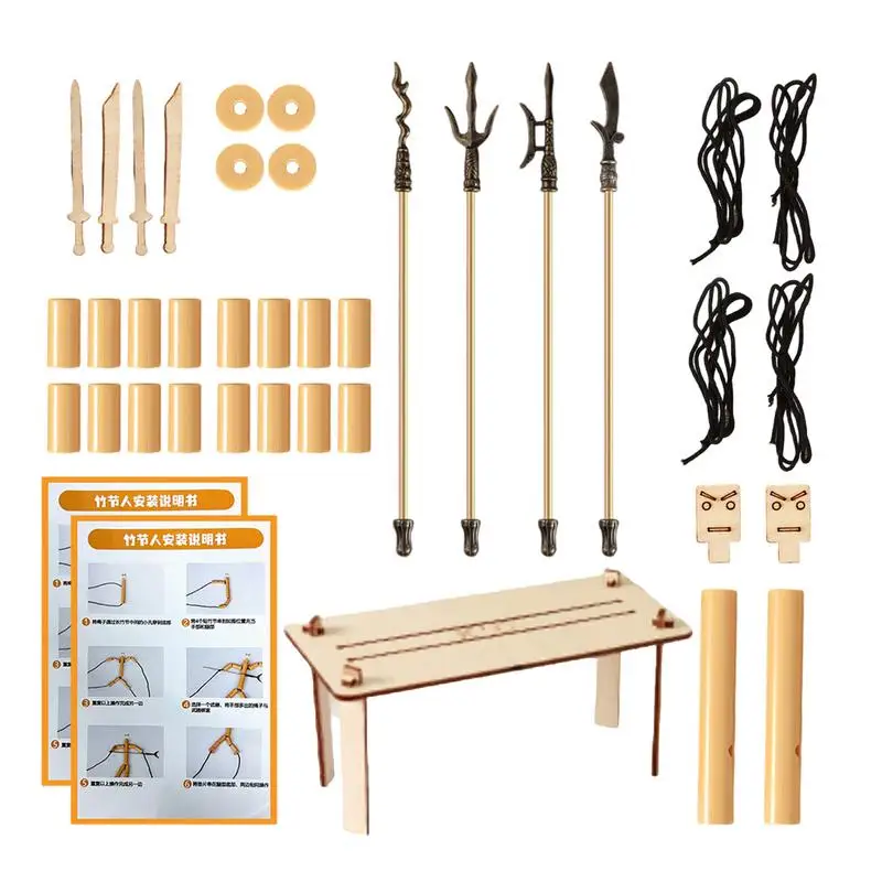 

Handmade Wooden Fencing Puppets Handmade Man Battle Board Games 2-Player Board Games For Adult Parties Games For Groups