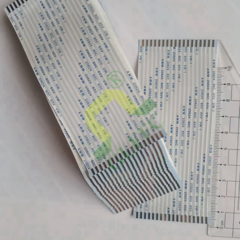 

2,54 шага типа A, индивидуальный заказ, гибкий плоский кабель FFC awm 20624, ROHS для компьютера TTL LCD DVD