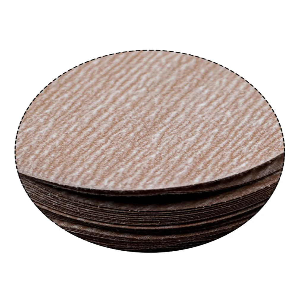 3นิ้ว75มม.กลับ Flocked Air Abrasive Disc 80-1200กระดาษทรายกรวด Flocked Self-กาวแห้งกระดาษทรายขัดสำหรับรถโลหะ
