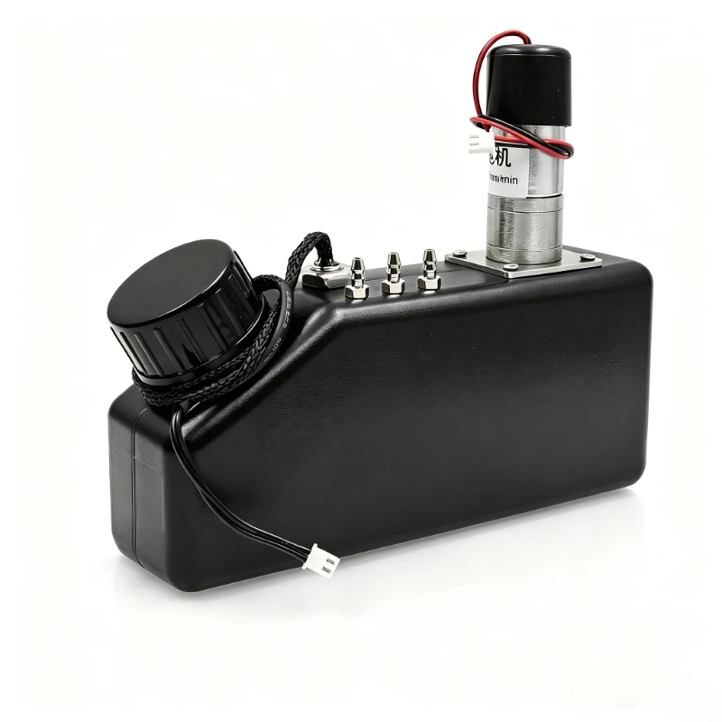 250ml/500ml UV Ink Sub Tank with 24V Stirring Motor for UV Printers, White Ink Mixing Cartridge Bottle Bulk Ink System Parts