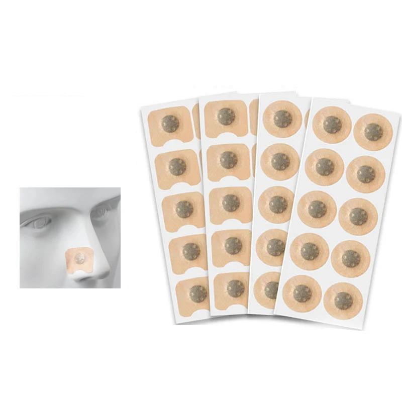 10Pcs Stop Snoring Solution Magnetic Nose Strips For Comfortable Breathing Anti Snoring Patches Improve Sleep Quality