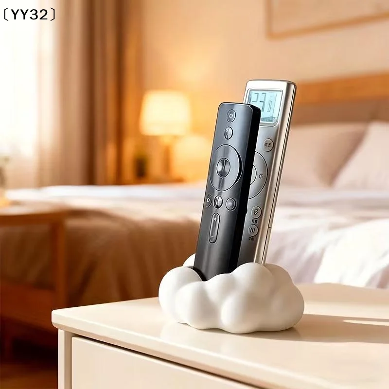 Cute 3D Cloud Shaped Remote Control Holder Desktop Home Storage Organizer For TV Air Conditioner Remotes Phones Gadgets〔YY32〕
