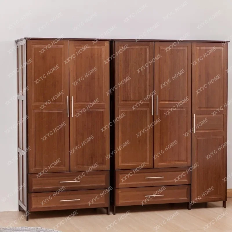 XXModern simple bedroom wardrobe combination opposite door floor clothing storage cabinet